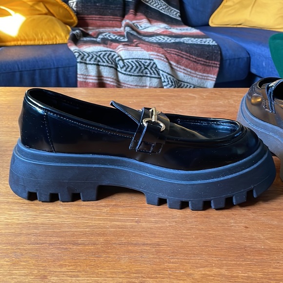 Chunky ASOS Loafers Size UK 40 W - Picture 3 of 3